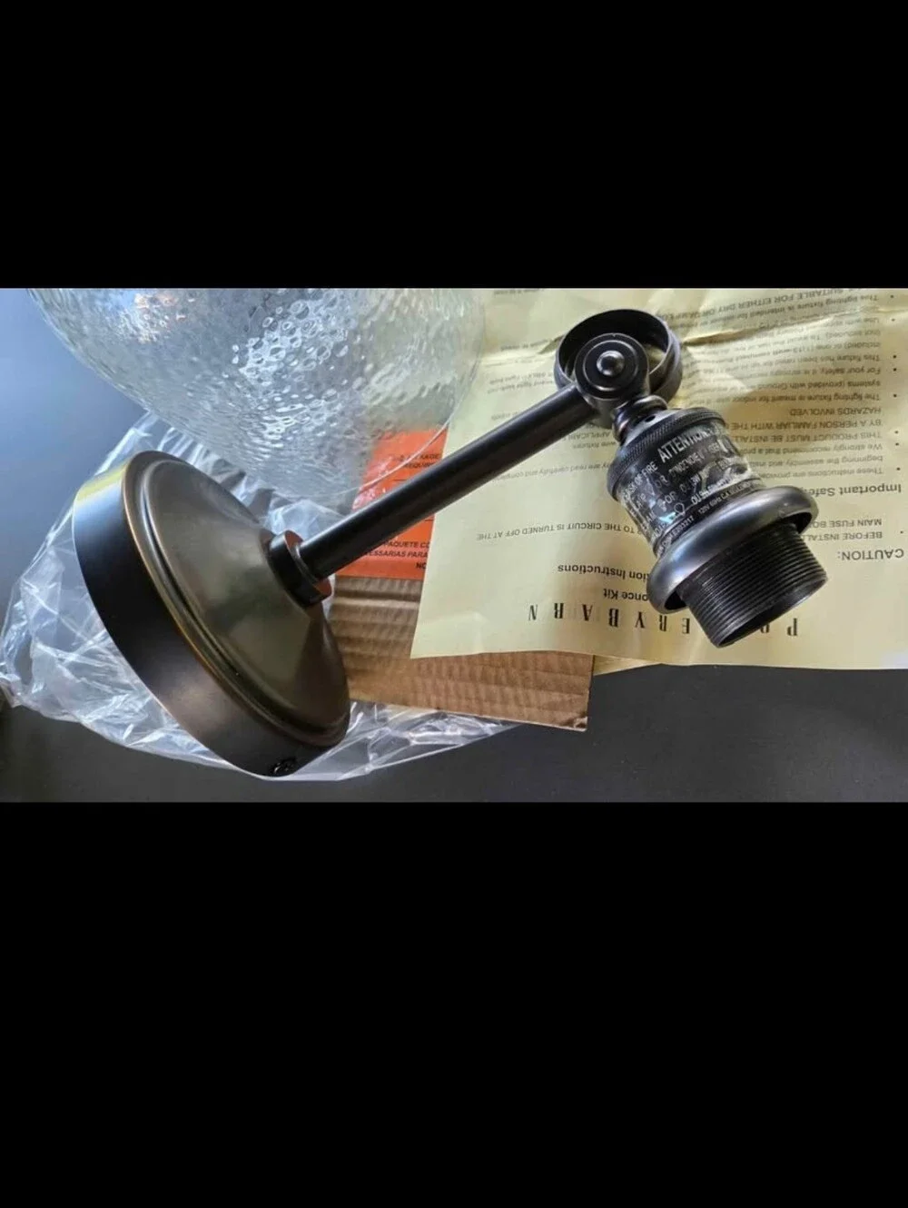 Pottery Barn Classic Sconce With Shades